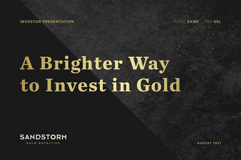 Sandstorm Gold: Q2 Earnings Snapshot